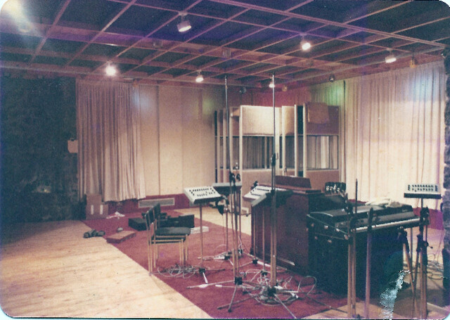 A view of the live room in the original AIR Studios Montserrat