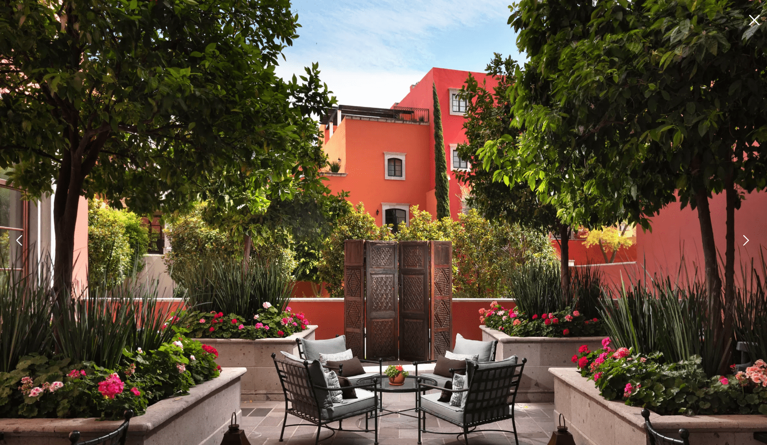 Luxury accommodation in San Miguel de Allende