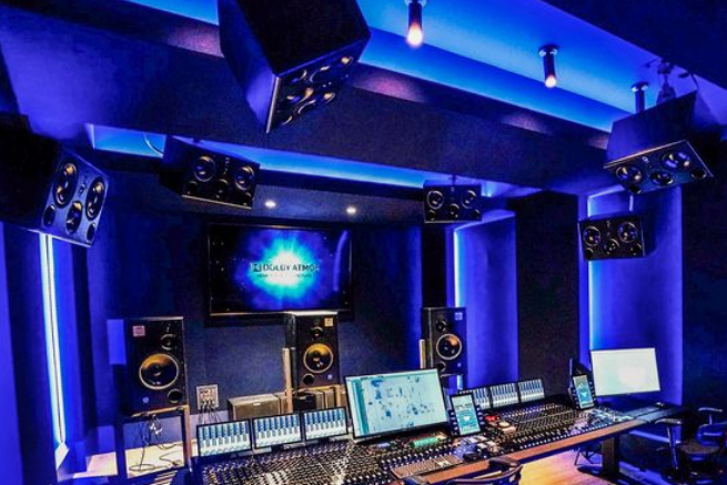 Dolby Atmos immersive audio mixing
