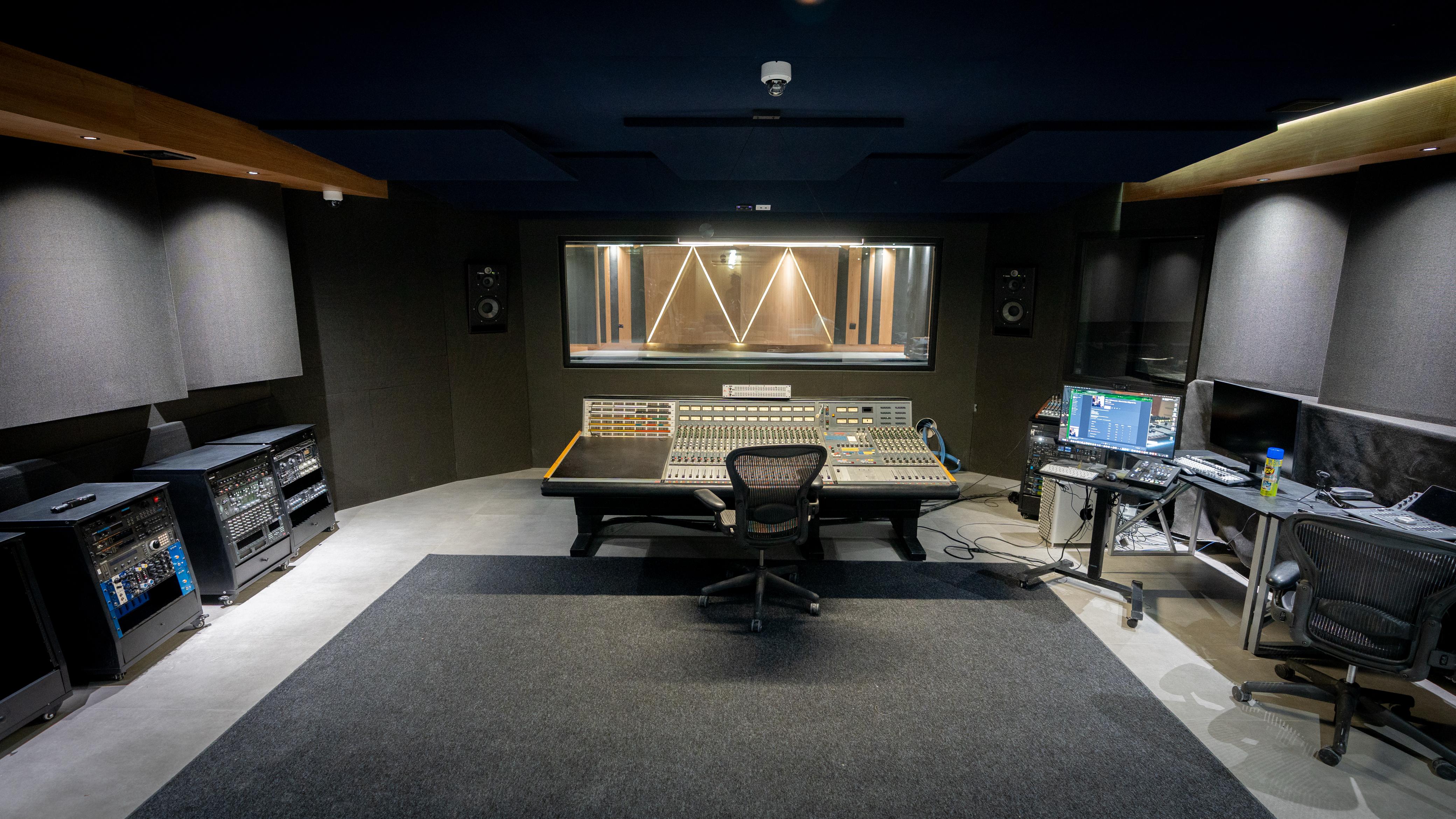 Control room is designed for film directors (and comfort)