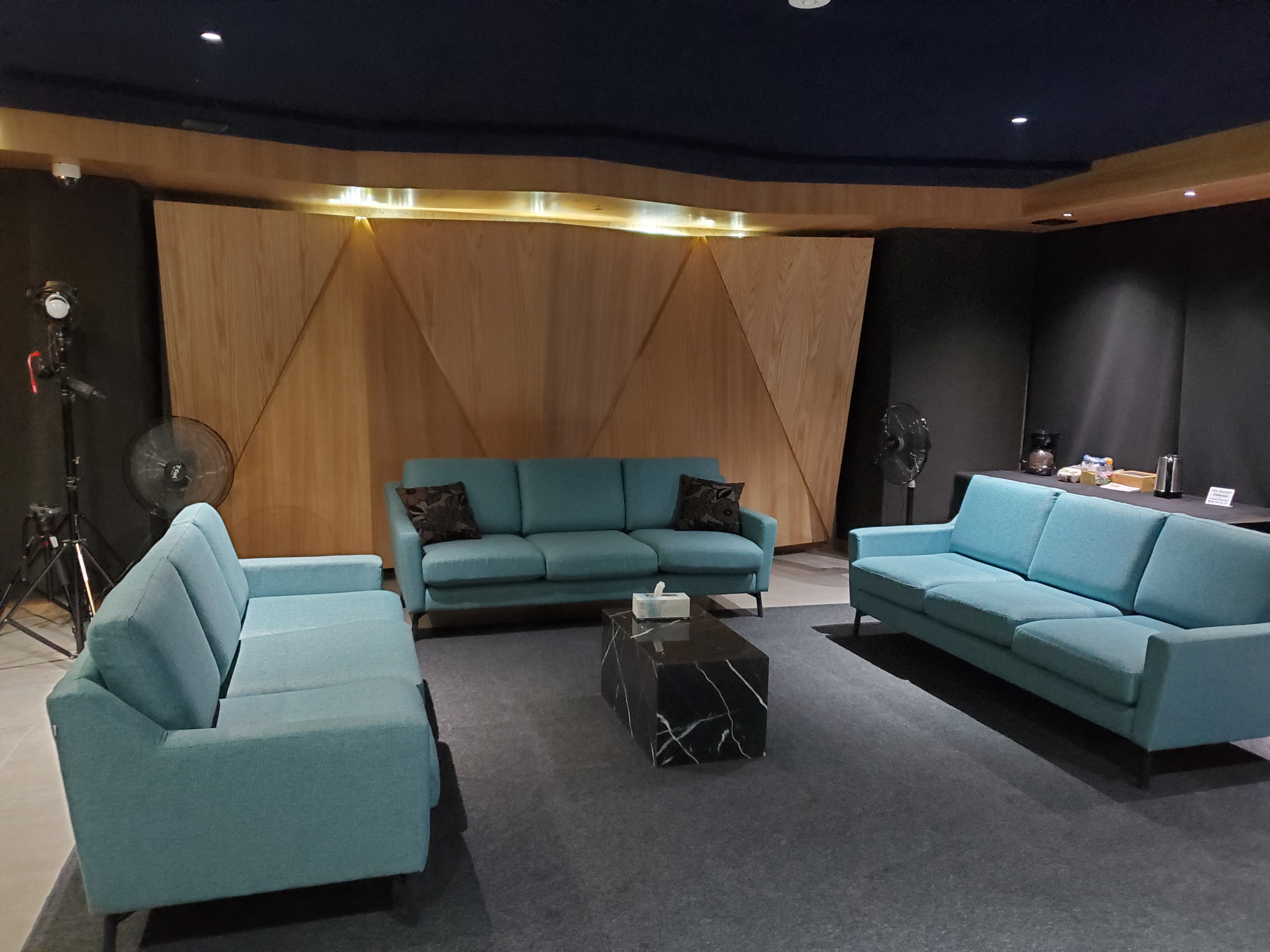 Client green room