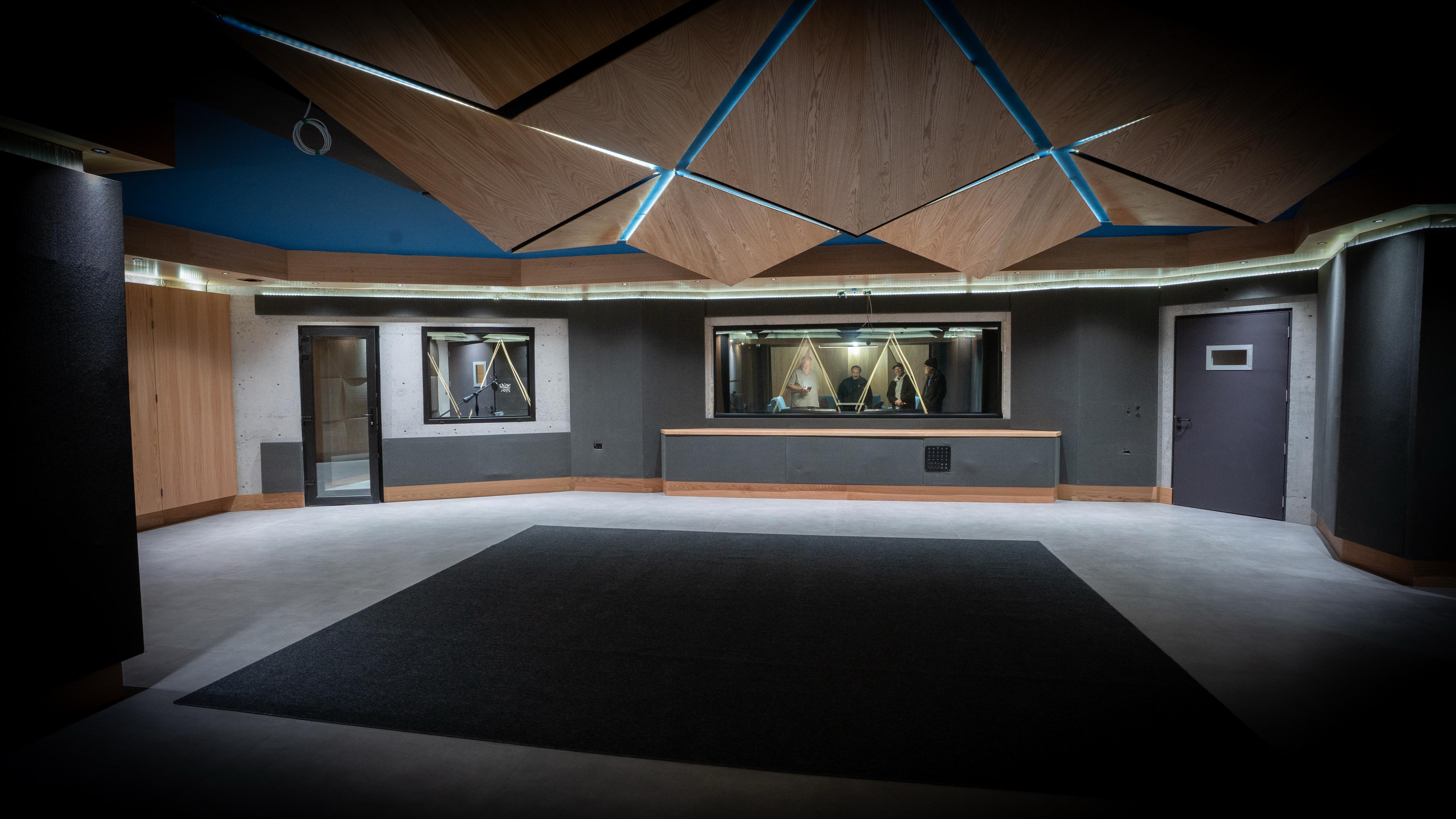 Our live room can accommodate small orchestra of up to 15 players