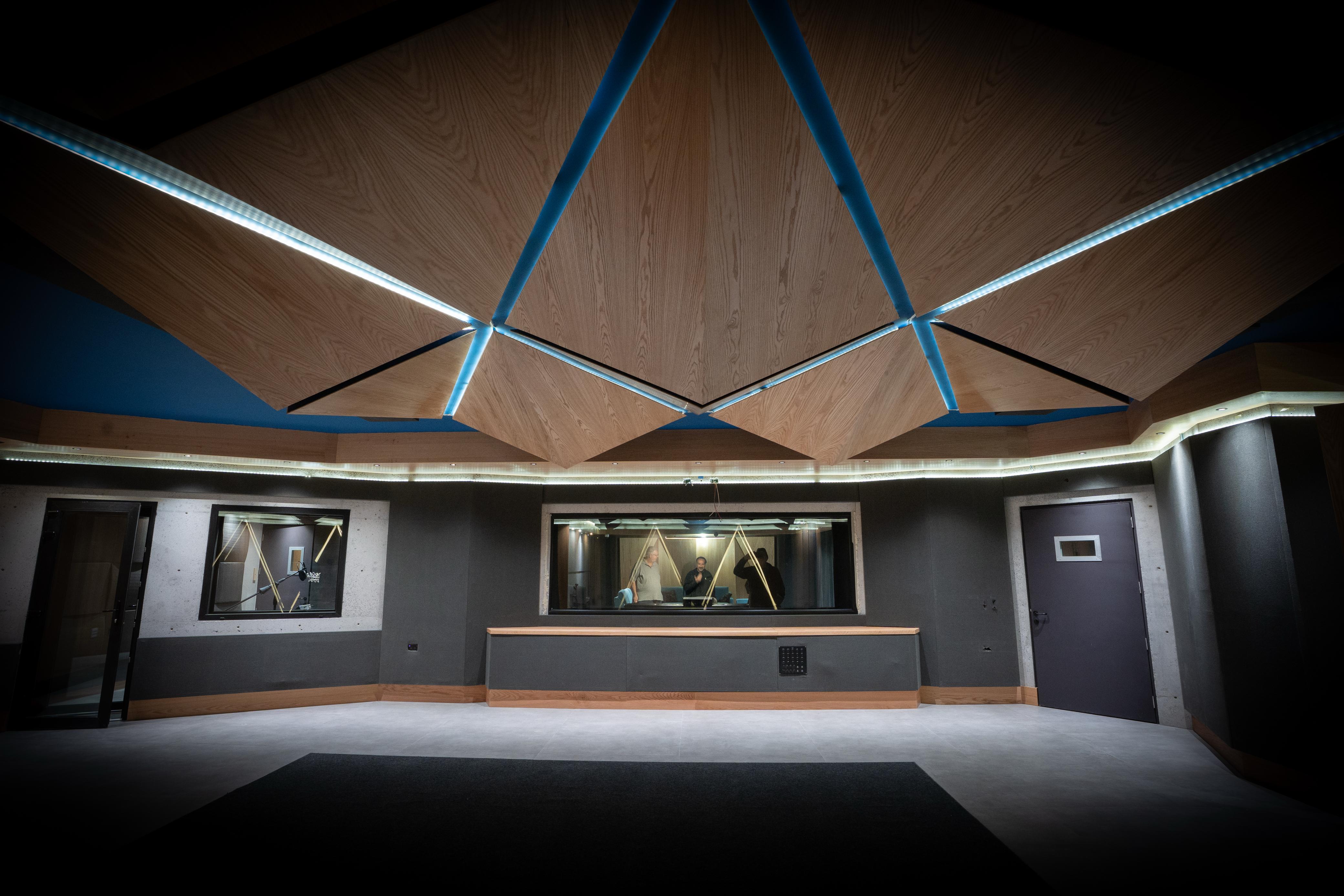 The iconic Troubled Clef live room