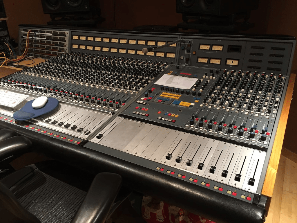 The iconic Neve 8232 recording console